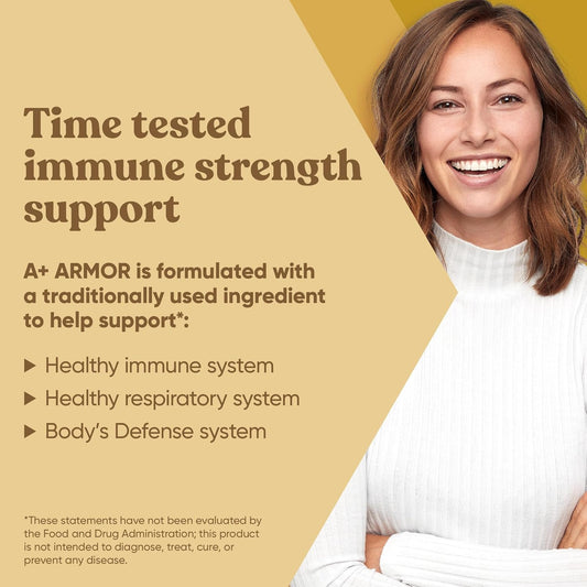 Eu Natural A+ Armor Andrographis Pure 800 Mg – Healthy Immune System Function, Physical Wellness, Potent Strength For Seasonal Protection – Full-Spectrum & Standardized – 60 Vegan Soft Capsules