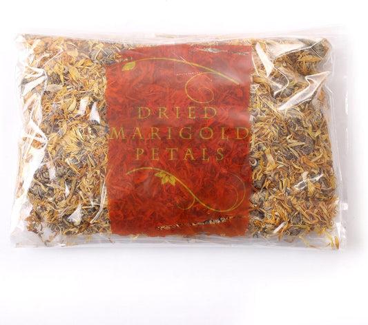 Dried Marigold Petals - 100g : Amazon.co.uk: Home & Kitchen