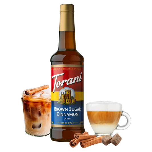 Torani Syrup, Brown Sugar Cinnamon, 25.4 Ounces (Pack Of 4)