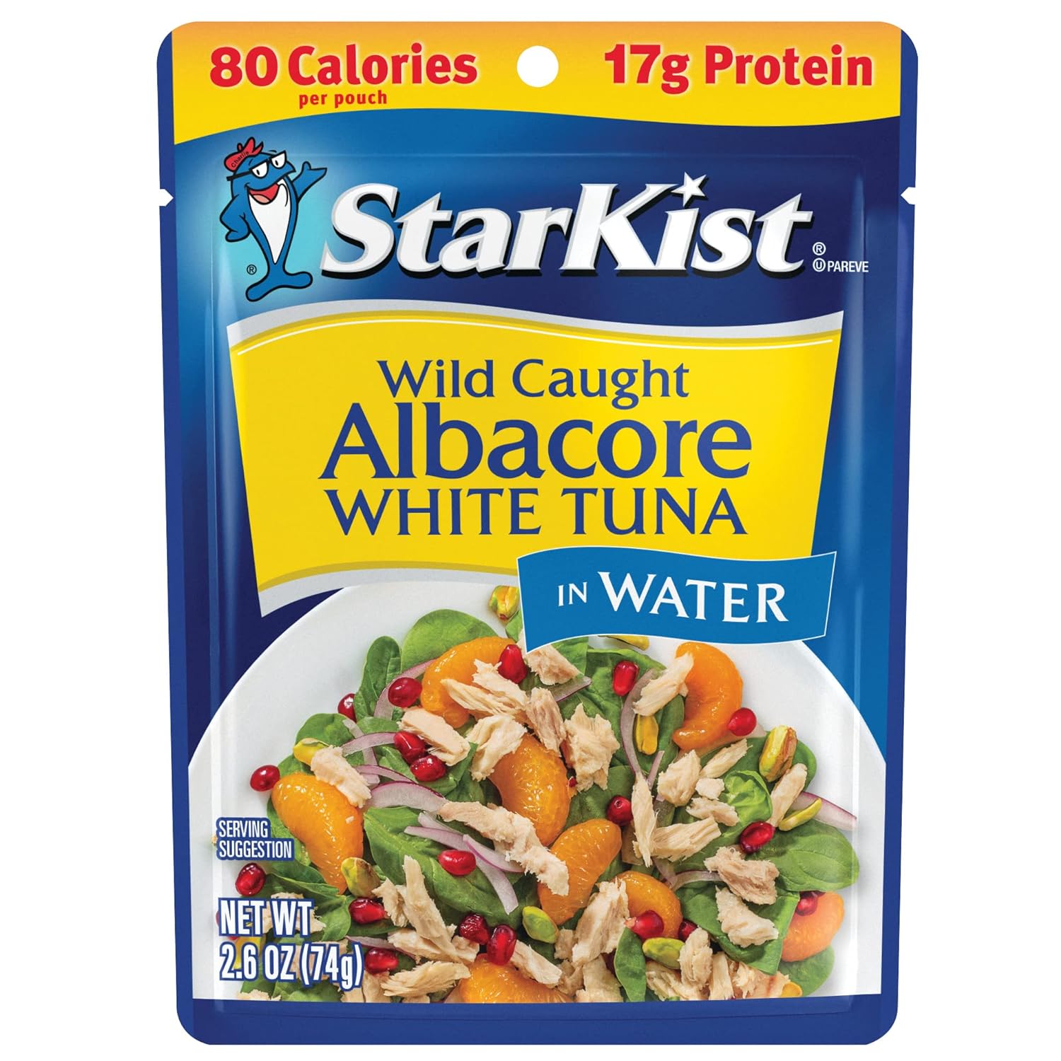 StarKist Albacore White Tuna in Water, 2.6 Oz, Pack of 24