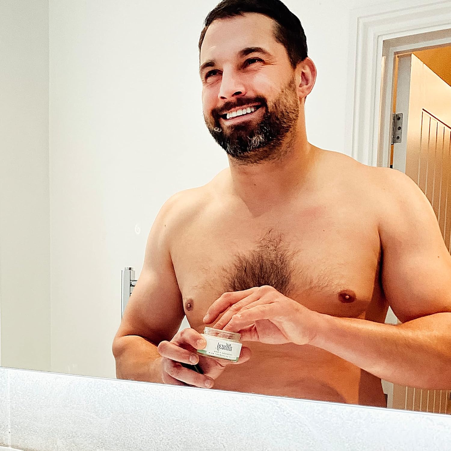 The Natural Deodorant Co, Clean Deodorant Balm For Men 55g, Aluminium Free, Plastic Free, All Day Protection : Amazon.co.uk: Beauty