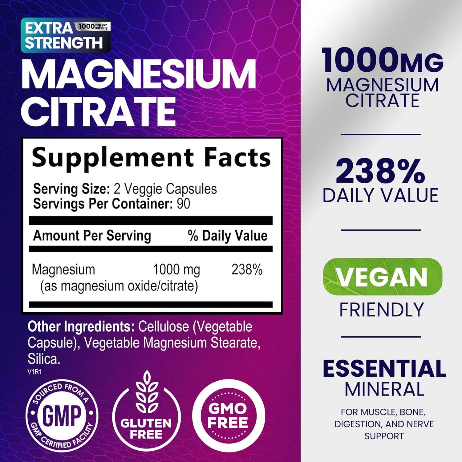 Pure Mountain Botanicals Bilberry Extract Supplement - Antioxidant, Supports Healthy Eye Function - Vegan Kosher Capsules With 250Mg Organic Bilberry Leaf & 50Mg Potent Extract