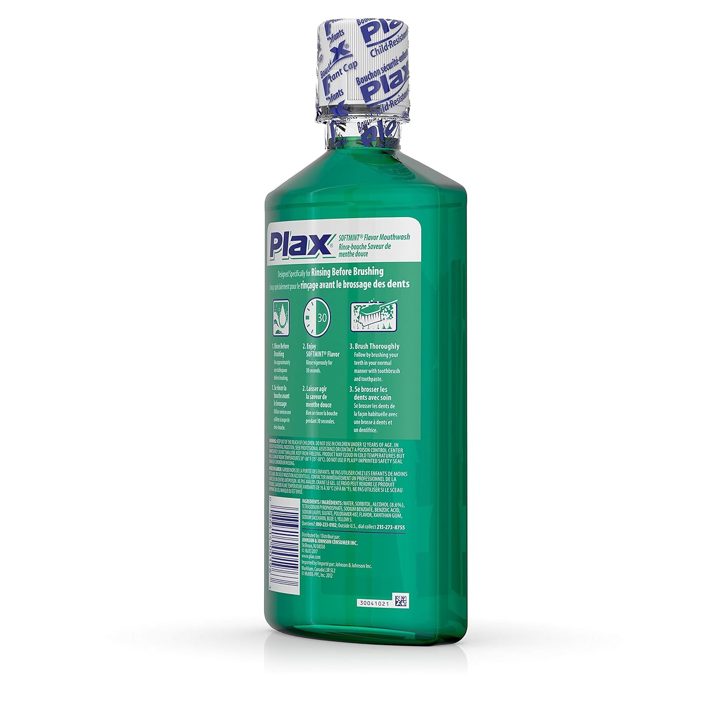 Plax Advanced Formula Plaque Loosening Rinse Softmint Flavor 24 Fl Oz : Mouthwashes : Health & Household