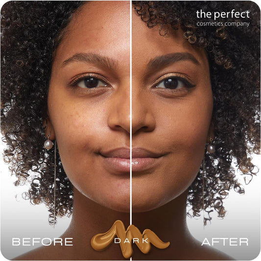 My Perfect Foundation, Penny Lane, 40Ml Flawless Buildable Base, Medium Shade, Instant Results, Anti-Ageing Velvety Foundation Formula, Matt Finish, Full Coverage, 3 Month Supply, As Seen On Tv