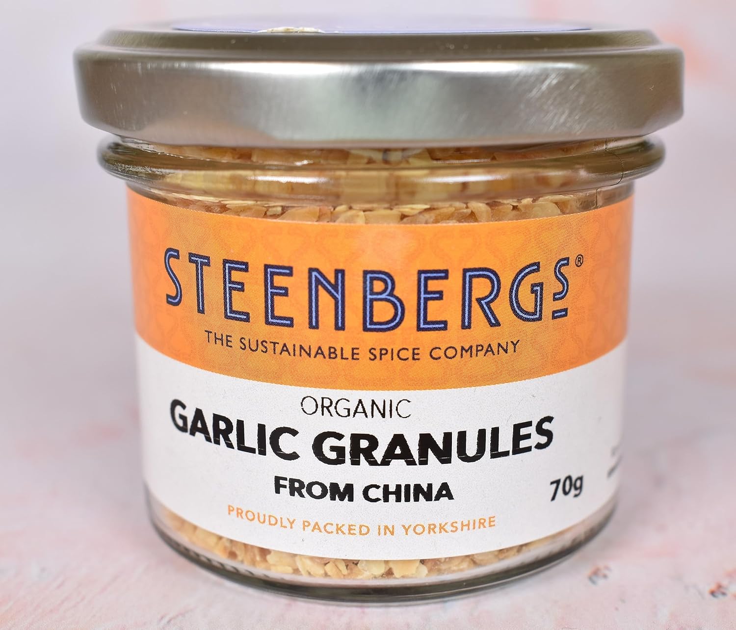 Steenbergs Organic Garlic Granules - 70G