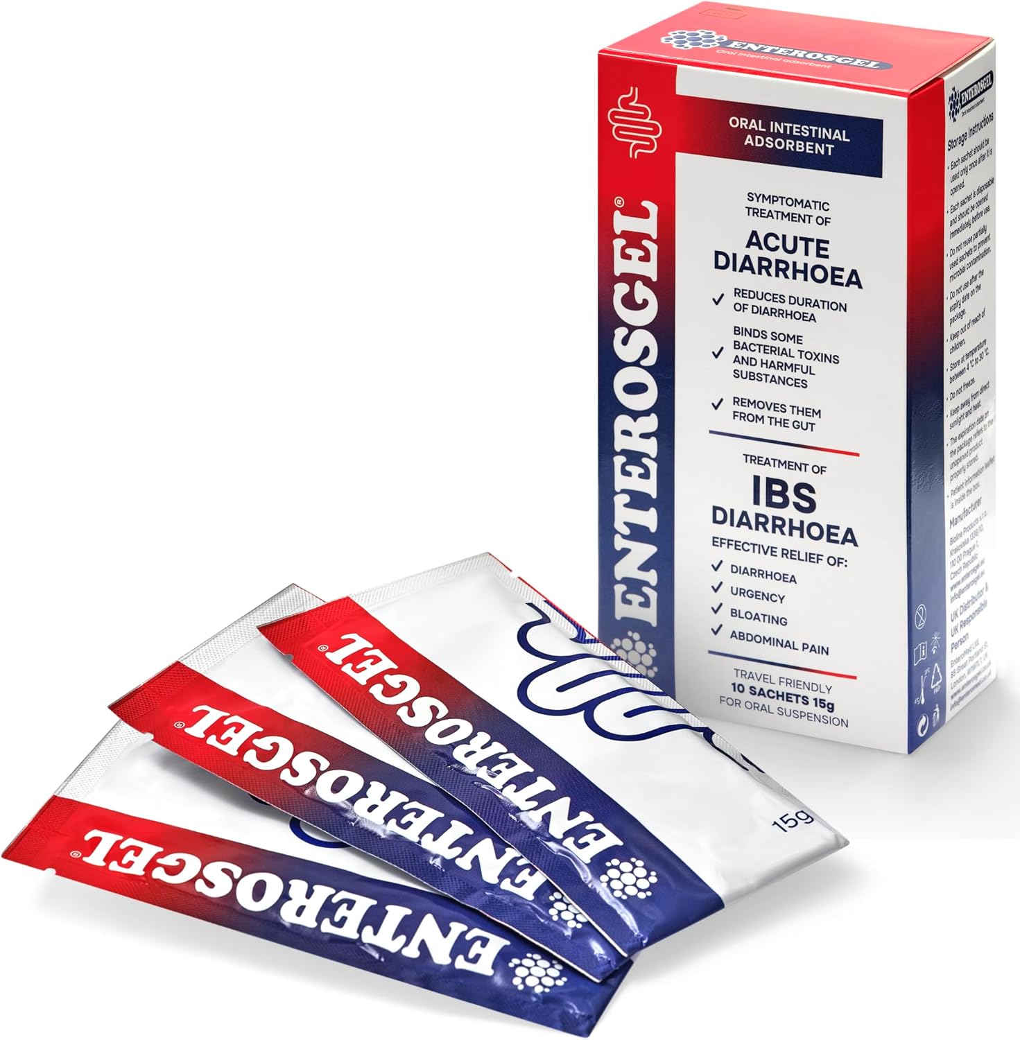 Enterosgel Sachets 10 X 15G (Pack Of 1)