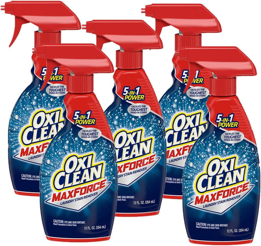 OxiClean Max Force Spray - 12oz (Pack of 5) : Health & Household