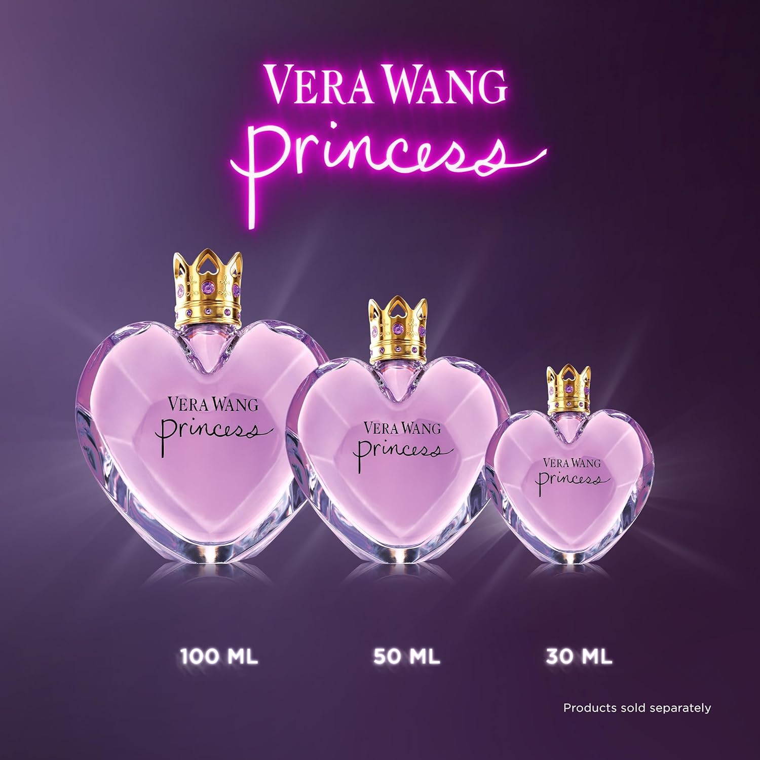 VERA WANG Princess - Eau de Toilette for Her - Fruity & Floral Fragrance with Notes of Lady Apple, Pink Guava and Vanilla - Medium Longevity - 100ml : Amazon.co.uk: Beauty