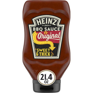 Heinz Original Sweet & Thick Bbq Sauce (21.4 Oz Bottles, Pack Of 6)