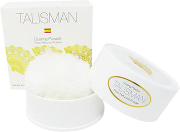 Talisman Perfumed Dusting Powder With Puff, 4 Oz