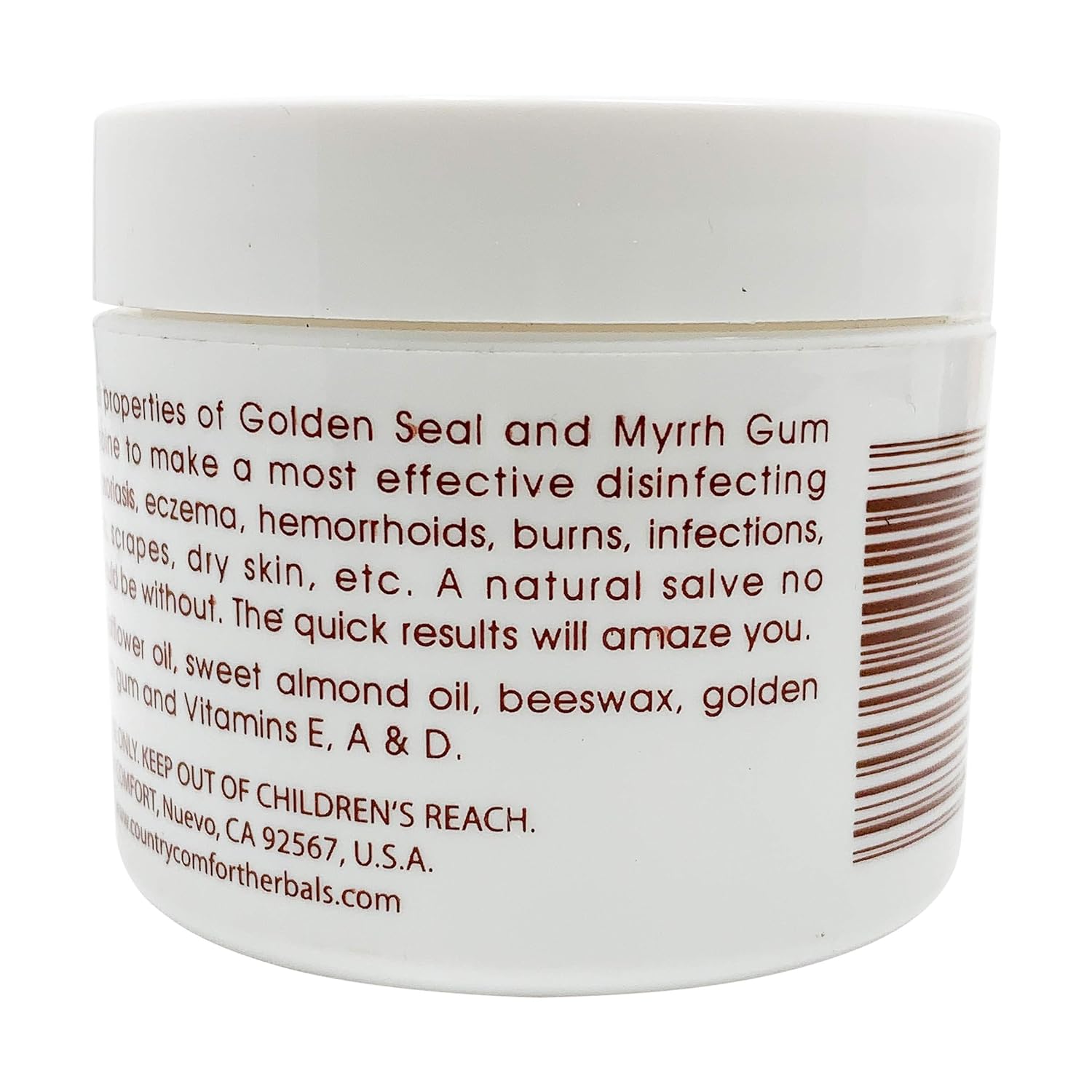 Country Comfort Herbal Savvy Goldenseal Myrrh Supplement, 2 Ounce : Everything Else