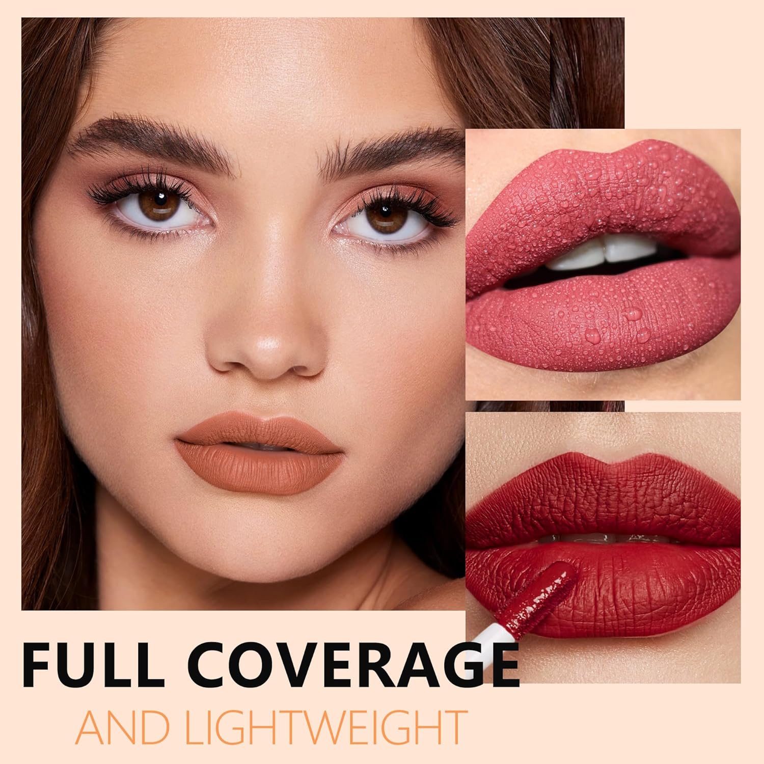 Hanlady Berry Pink Red Lipstick 3Pc Long Lasting Lipsticks For Women Pigmented Smudgeproof Transferproof Vegan Cruelty Free Lip Color, A66/44/12 : Beauty & Personal Care