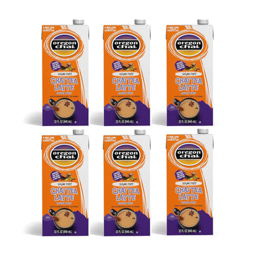 Oregon Chai Sugar Free Chai Concentrate, 32 Fluid Ounce (Pack Of 6)