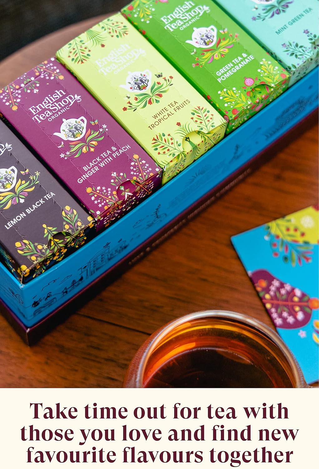 English Tea Shop Organic Flavourful Favourites - 40 Tea Bag Sachets : Amazon.co.uk: Grocery