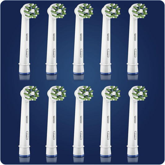 Oral-B, Pack Of 10 Toothbrush Heads, White