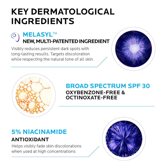 La Roche-Posay Mela B3 Uv Daily Sunscreen | Face Moisturizer With Spf 30 + Anti-Aging Melasyl + 5% Niacinamide | Helps Correct & Protect From Sun Damage | Face Sunscreen With No White Cast | 40Ml