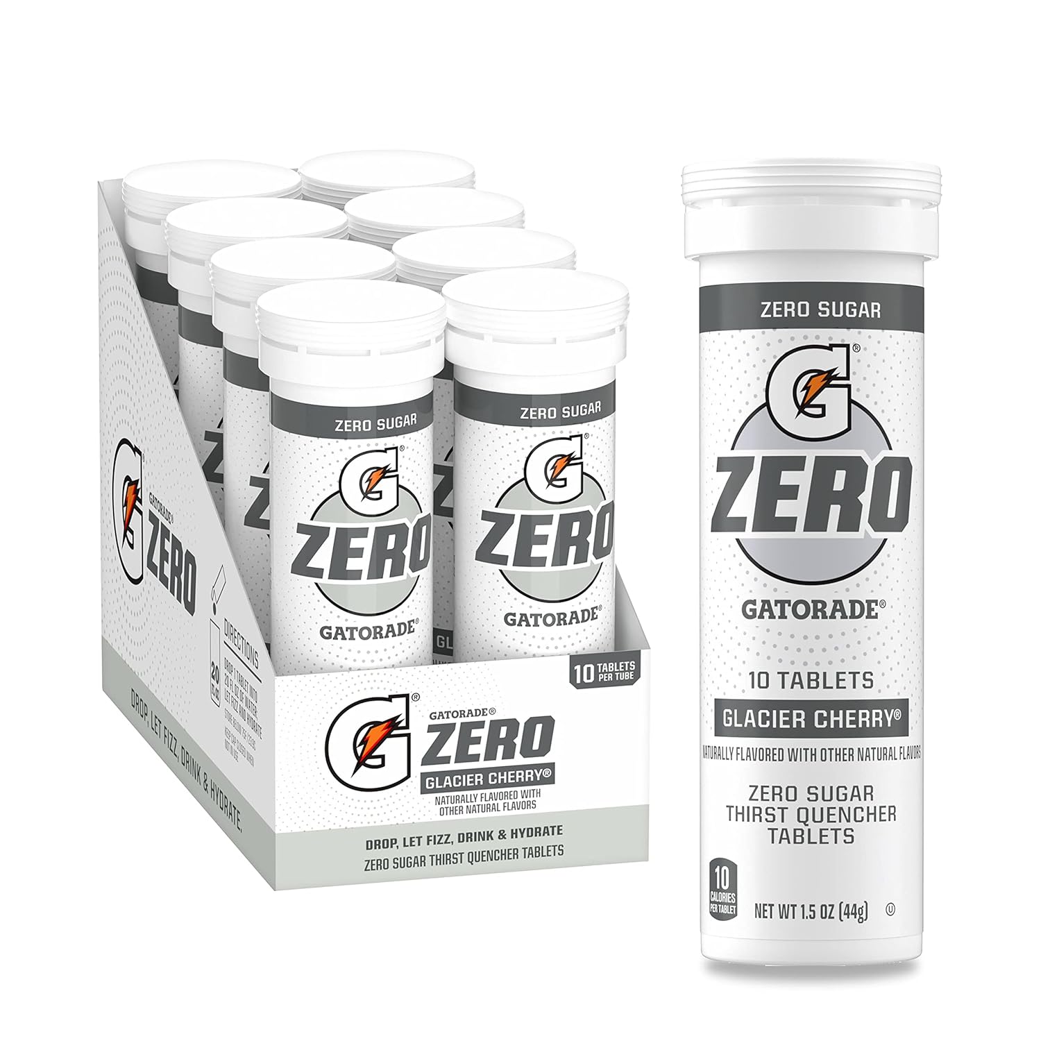 Gatorade Zero Tablets, Glacier Cherry (Pack Of 80)