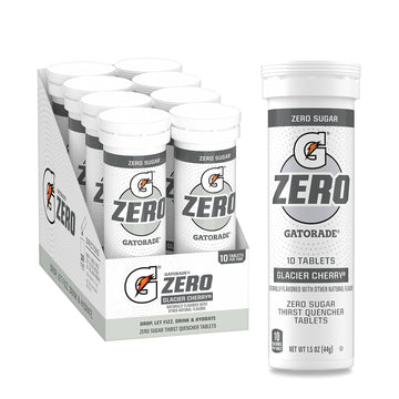 Gatorade Zero Tablets, Glacier Cherry (Pack Of 80)