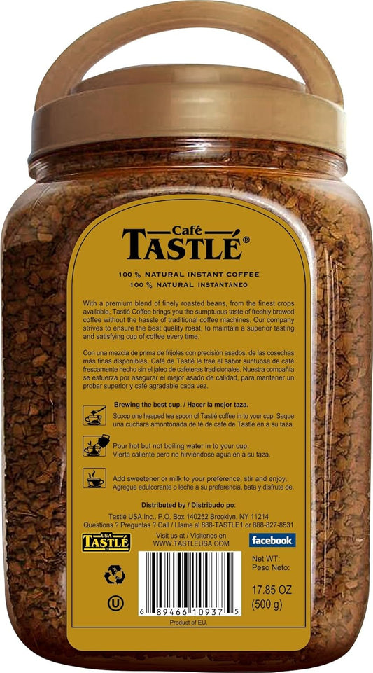 Cafe Tastle Gold Freeze Dried Instant Coffee, 17.85 Ounce (Cominhkg059965)