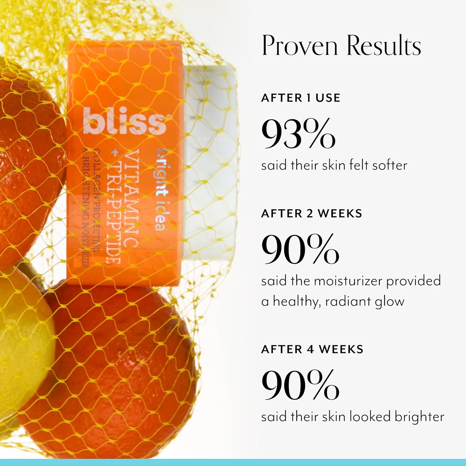 Bliss Bright Idea Vitamin C Toner Pads & Vitamin C + Tri-Peptide Brightening Serum Duo– Antioxidant Skincare Bundle For Radiant Skin – Targets Dark Spots, Uneven Texture, And Dullness – Clean, Vegan, : Beauty & Personal Care