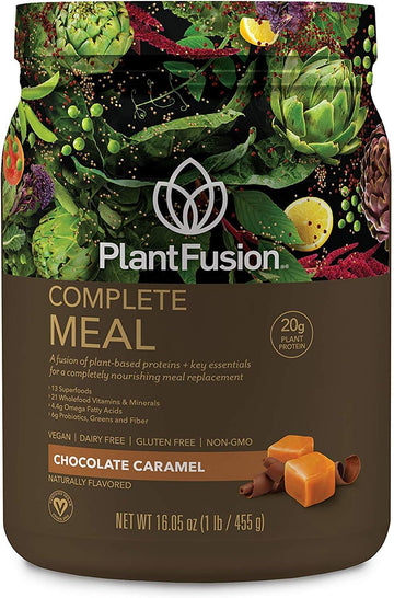 PlantFusion Complete Meal Replacement Shake - Plant Based Protein Powd