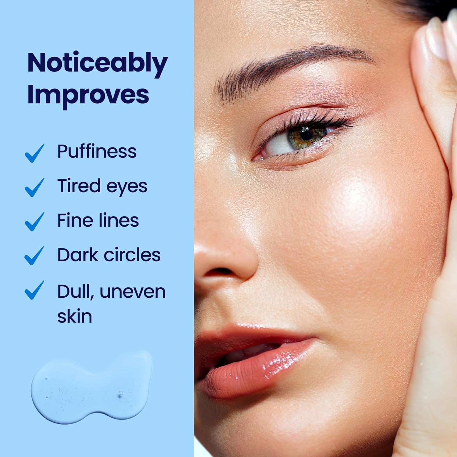 Eye Firm Antioxidant Nano Serum - With Hyaluronic Acid, Manuka Honey And Aloe Vera - Anti Aging And Anti Wrinkle - Spots And Hyperpigmentation Treatment (0.5Oz) : Beauty & Personal Care