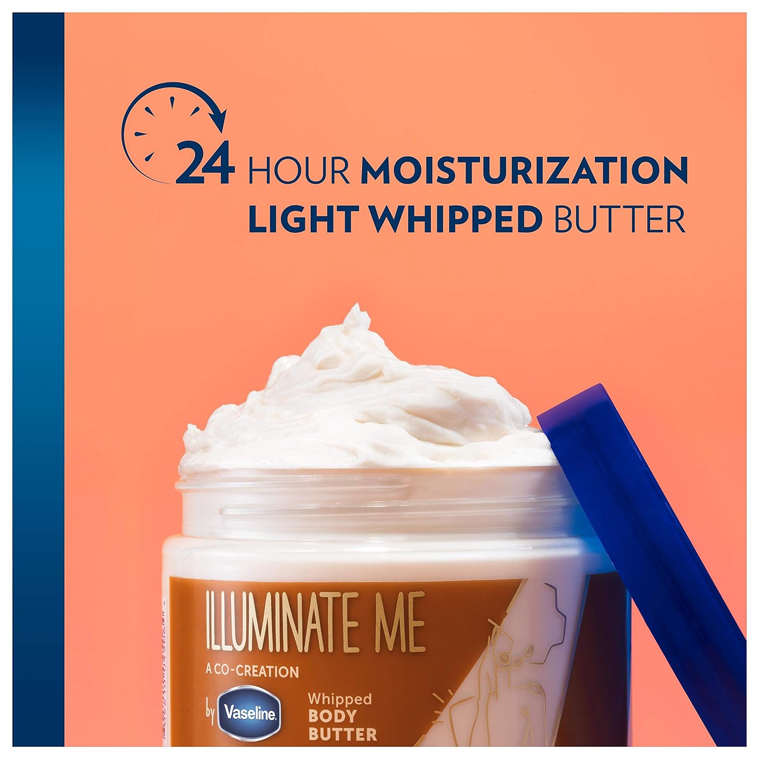 Vaseline Shea Body Butter Whipped Body Butter Created for Melanin Rich Skin Provides 24 Hour Moisturization for Dry Skin 11 oz : Beauty & Personal Care