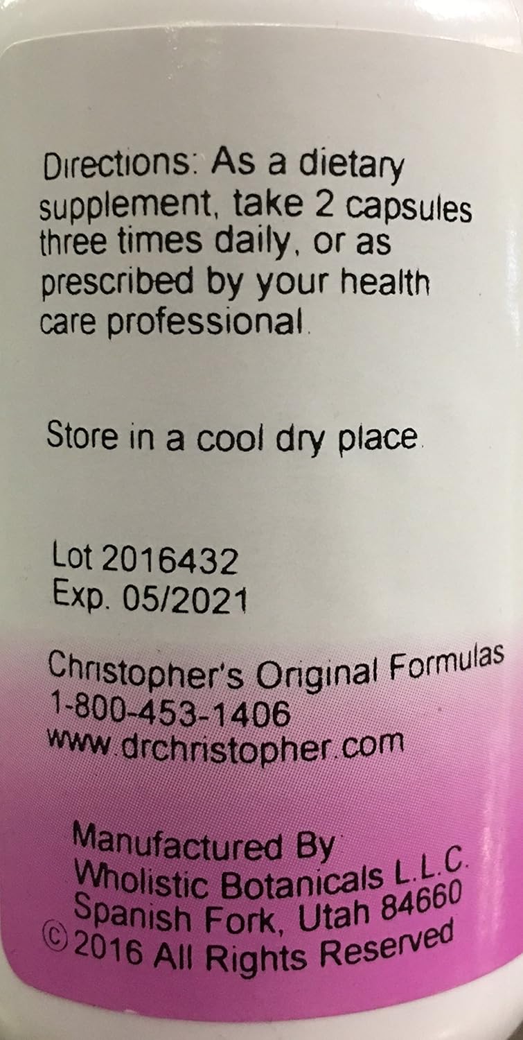 Christopher's Horsetail Grass - 375 mg - 100 Vegetarian Capsules