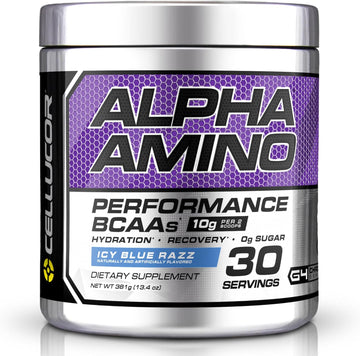 Cellucor Alpha Amino Eaa & Bcaa Powder | Branched Chain Essential Amino Acids + Electrolytes | Watermelon | 30 Servings