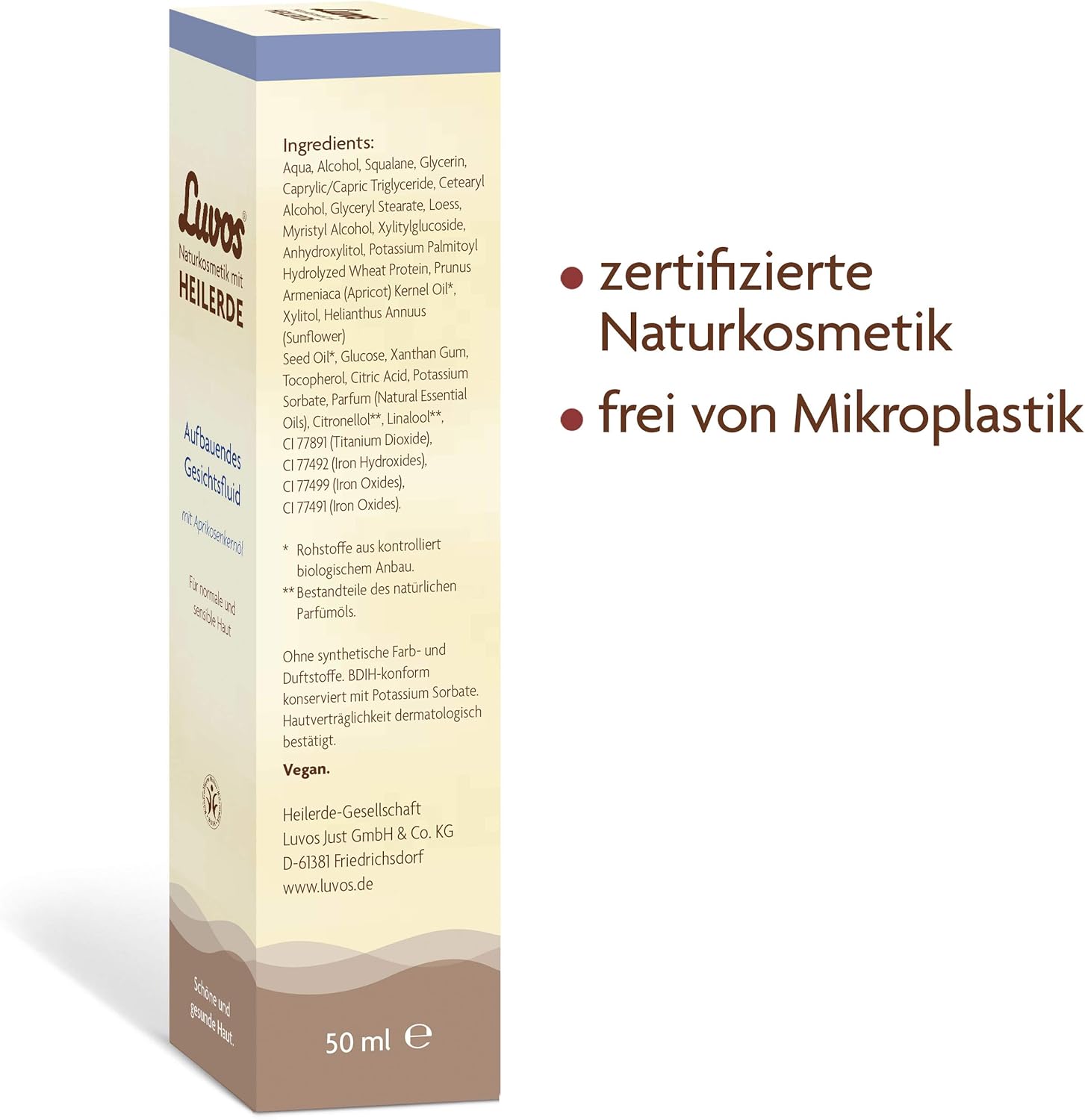 Luvos Rejuvenating Facial Fluid 50 Ml : Beauty & Personal Care