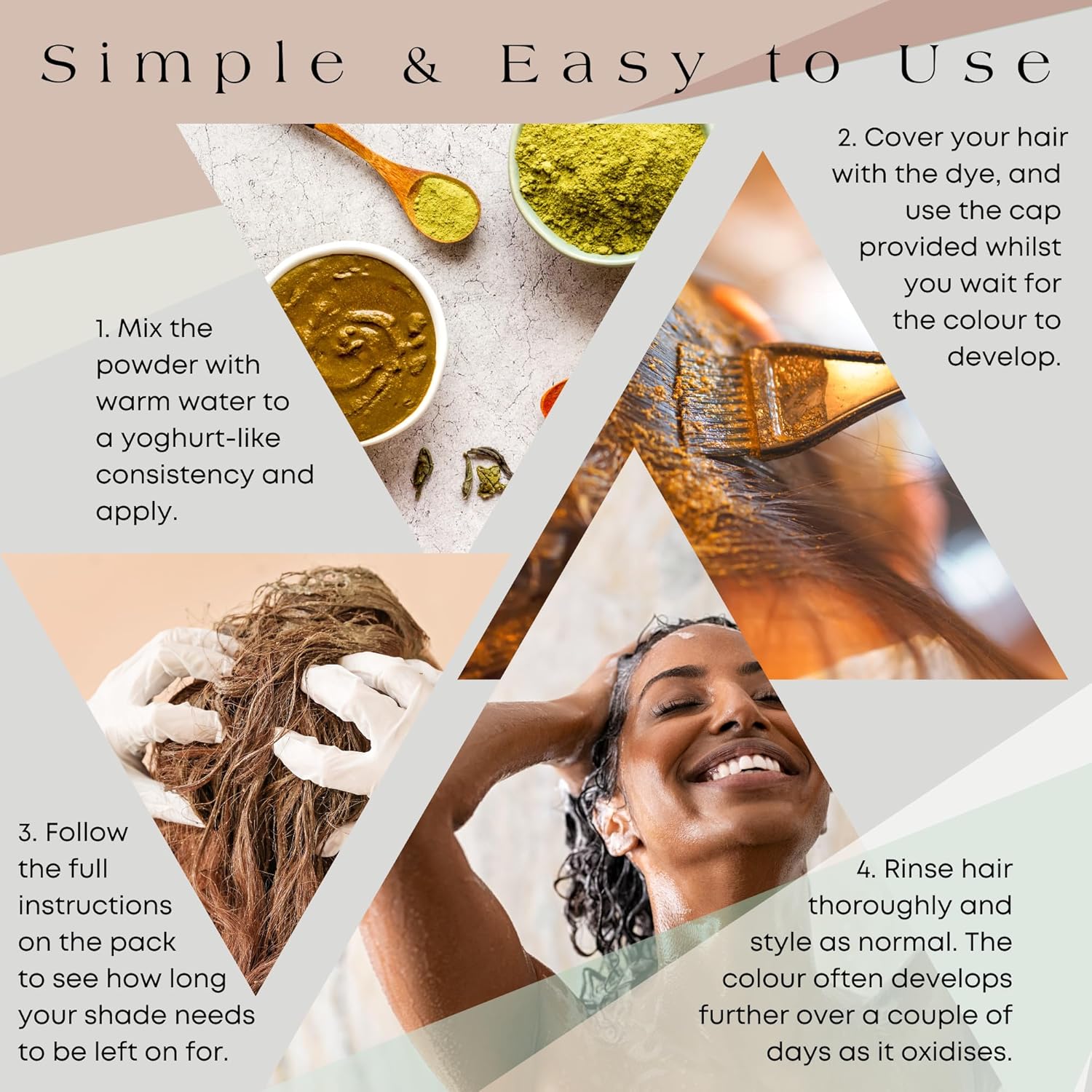 It'S Pure Organic Henna Hair Dye In Natural Brown | 100% Natural, Vegan, & Gluten Free | Ppd Free Hair Dye, Ammonia Free, Resorcinol Free, & Peroxide Free | Volumising, Strengthening, & Revitalising |