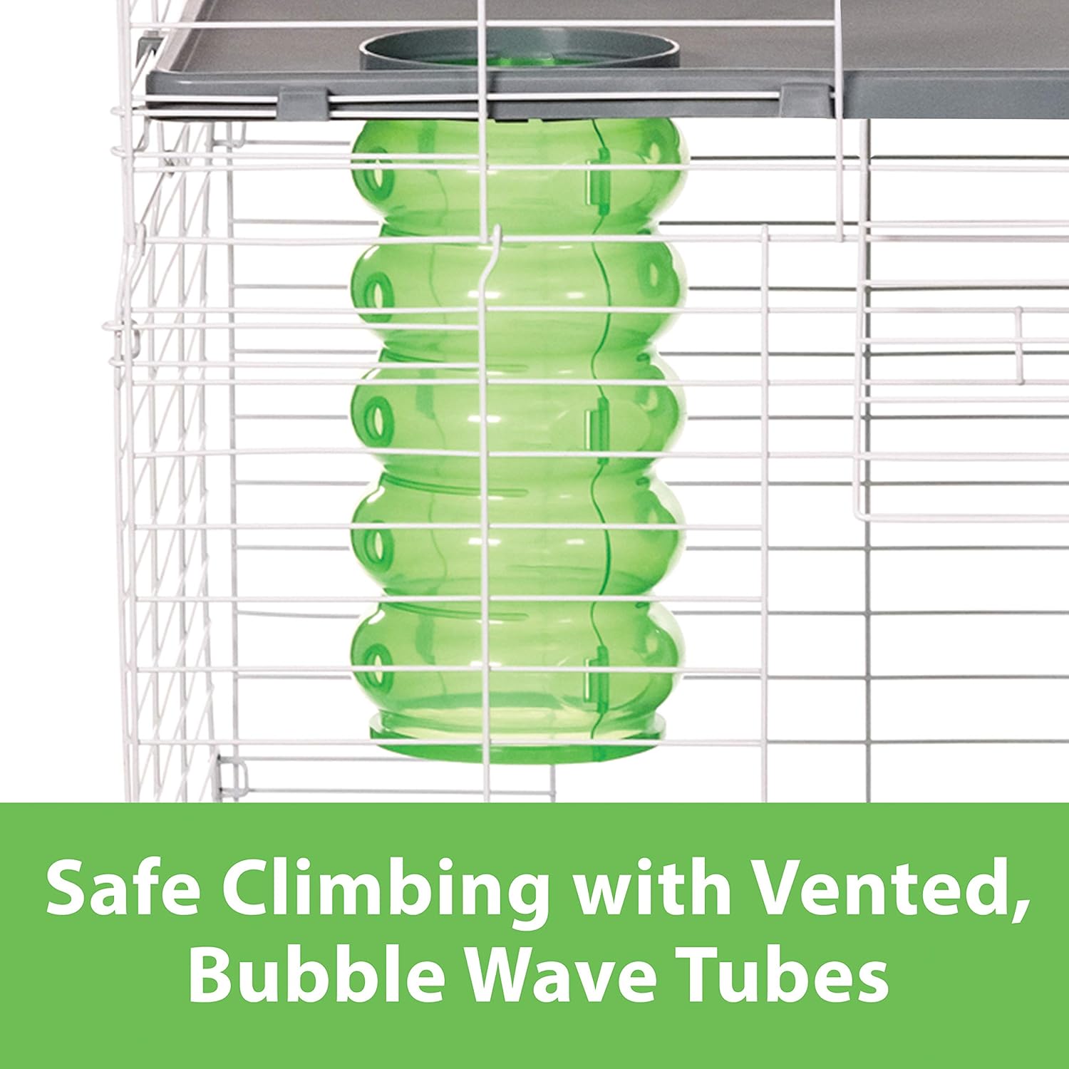 Kaytee Solid Floor Habitat with Casters for Pet Ferrets : Pet Supplies