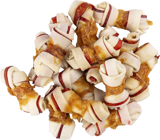 Good'N'Fun Triple Flavor Mini Rawhide Chews, 18-Count