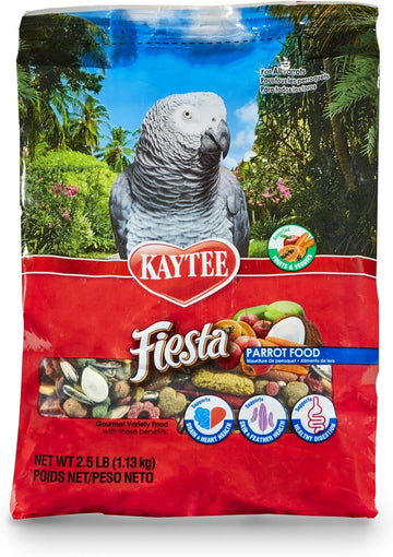 Kaytee Fiesta Parrot Food 2.5 Lb