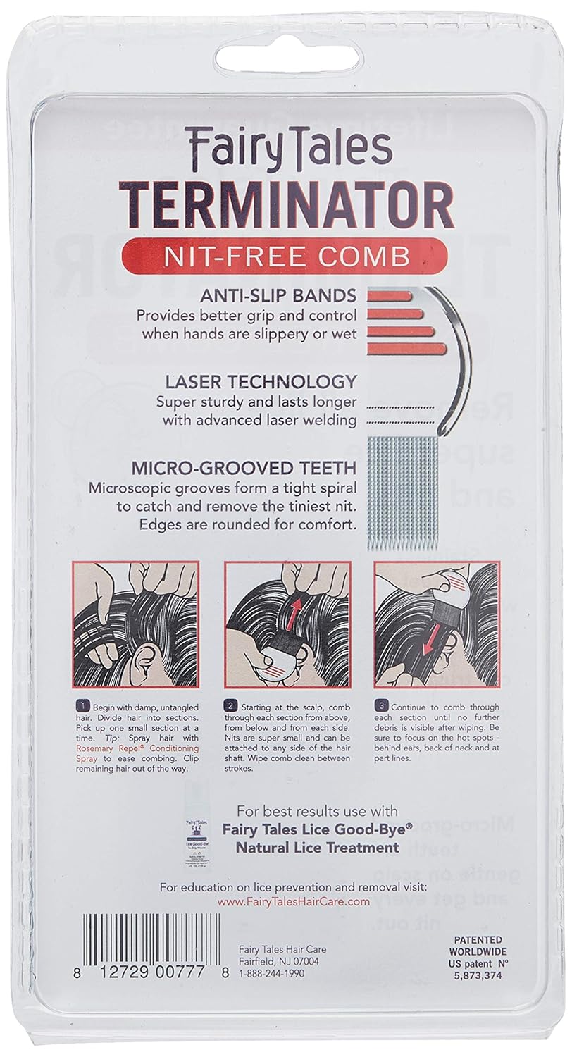 Terminator Nit-Free Comb : Health & Household