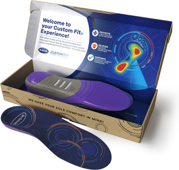 Dr. Scholl'S Custom Fit Comfort Insoles, High Arch Support Shoe Inserts For Women Size 6.5-7 | Men 5.5-6, Full Length Insoles Men Women, Superior All Day Comfort And Plantar Fasciitis Relief. Cf520