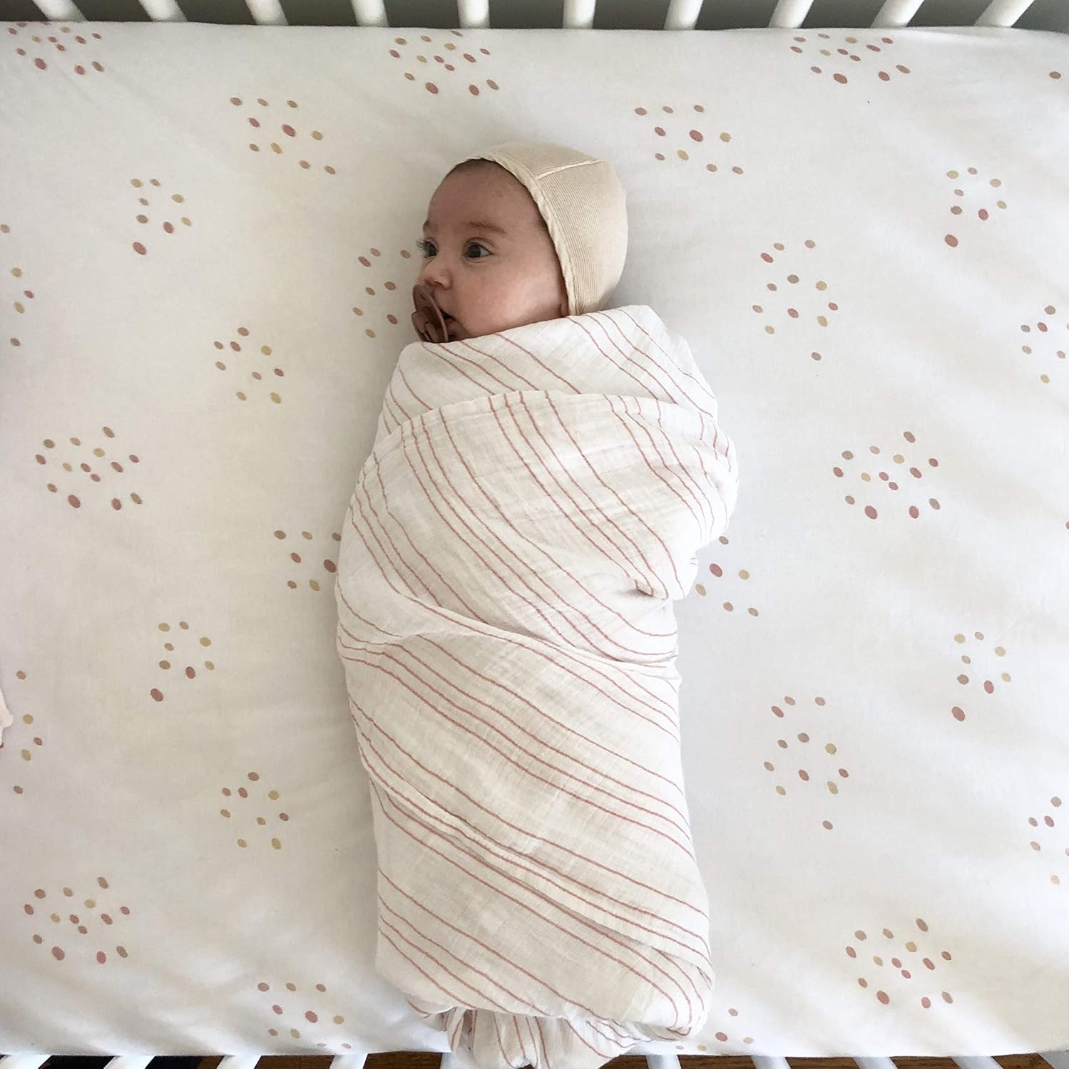 Ely'S & Co. Baby Toddler Bedding Sets For Baby Boy And Baby Girl — Perfect For Toddler Beds — 3 Piece Set Includes Crib Sheet, Quilted Blanket, And Decorative Toddler Pillowcase (Pink Rainbow)