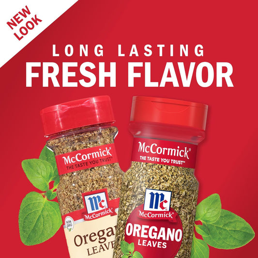 McCormick Oregano Leaves, 1.37 oz (Pack of 12)