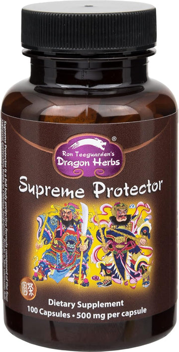 Dragon Herbs - Supreme Protector Capsules - 100 Capsules, 500 Mg Each