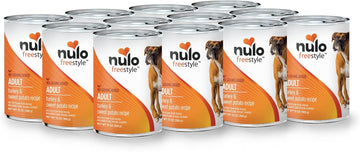 Nulo Grain Free Canned Wet Dog Food (13 oz, Turkey) - 12 Cans
