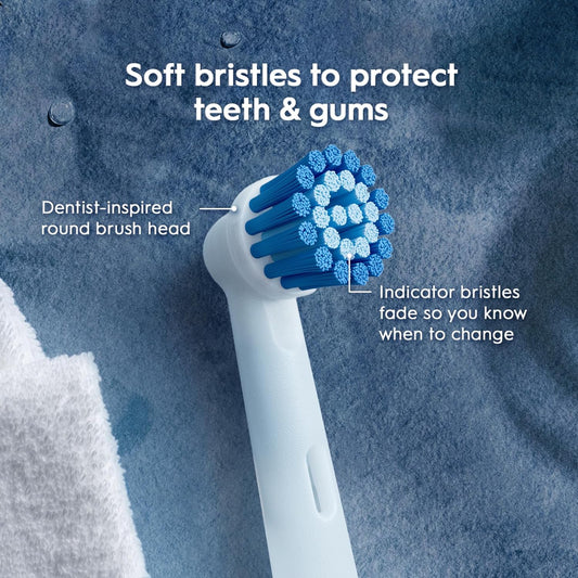 Oral-B Sensitive Gum Care Electric Toothbrush Replacement Brush Heads Refill, 3 Count