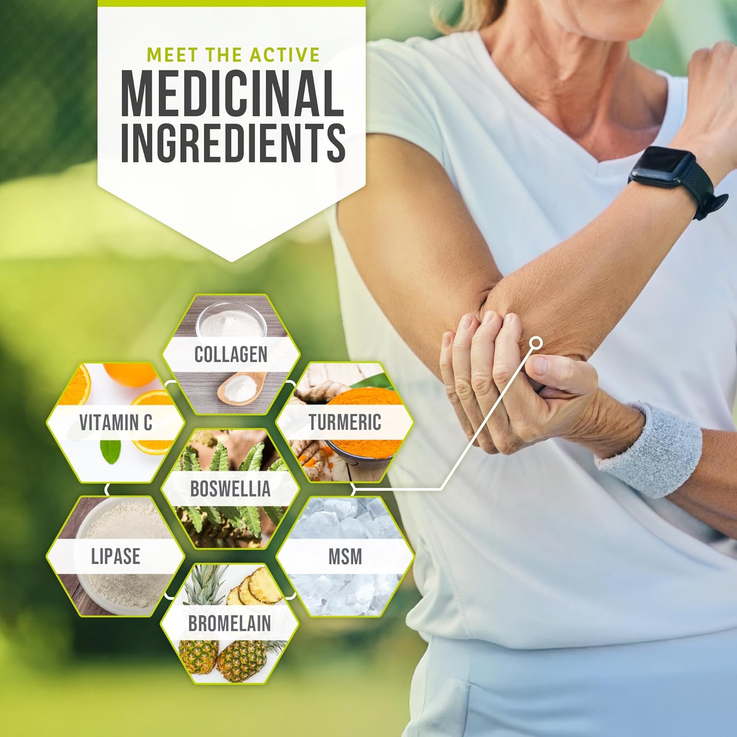 Kalaya 7X Joint Support Supplement - Designed By Medical Professionals - For Joints, Bone Health, And Muscle Support - With Turmeric, Collagen, And Vitamin C - 60 Ct : Health & Household