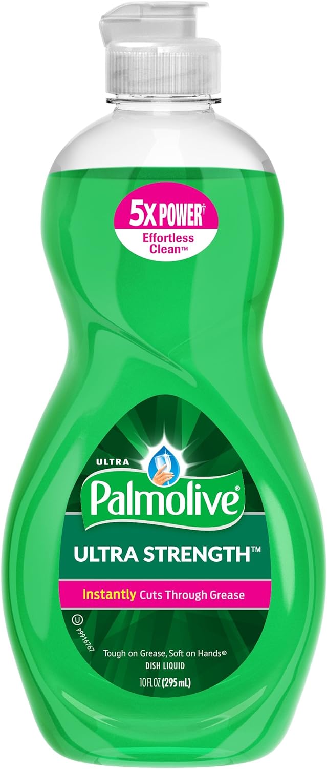 Palmolive Ultra Strength Liquid Dish Soap, Original - 10 Fluid Ounce (9 Pack)