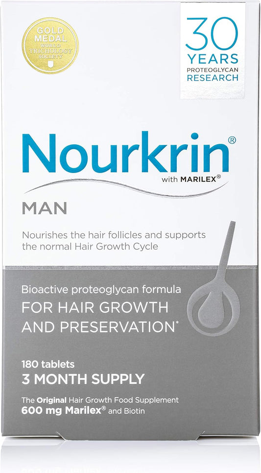 Nourkrin 6 Month Bundle With Shampoo And Conditioner For Men