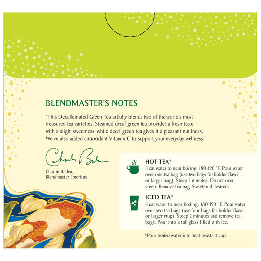 Celestial Seasonings Decaf Green Tea 40 Count