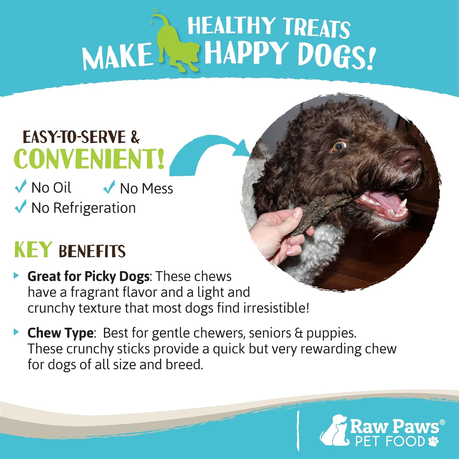 Raw Paws Green Beef Tripe Sticks for Dogs - 6-inch, 10-Pack - Packed in USA - Dried Tripe Dog Treats from Free-Range, Cows No Added Antibiotics or Hormones - Dehydrated Beef Green Tripe for Dogs : Pet Supplies