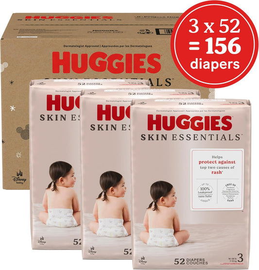 Huggies Skin Essentls Gigajrpk Diaper Sz3 58