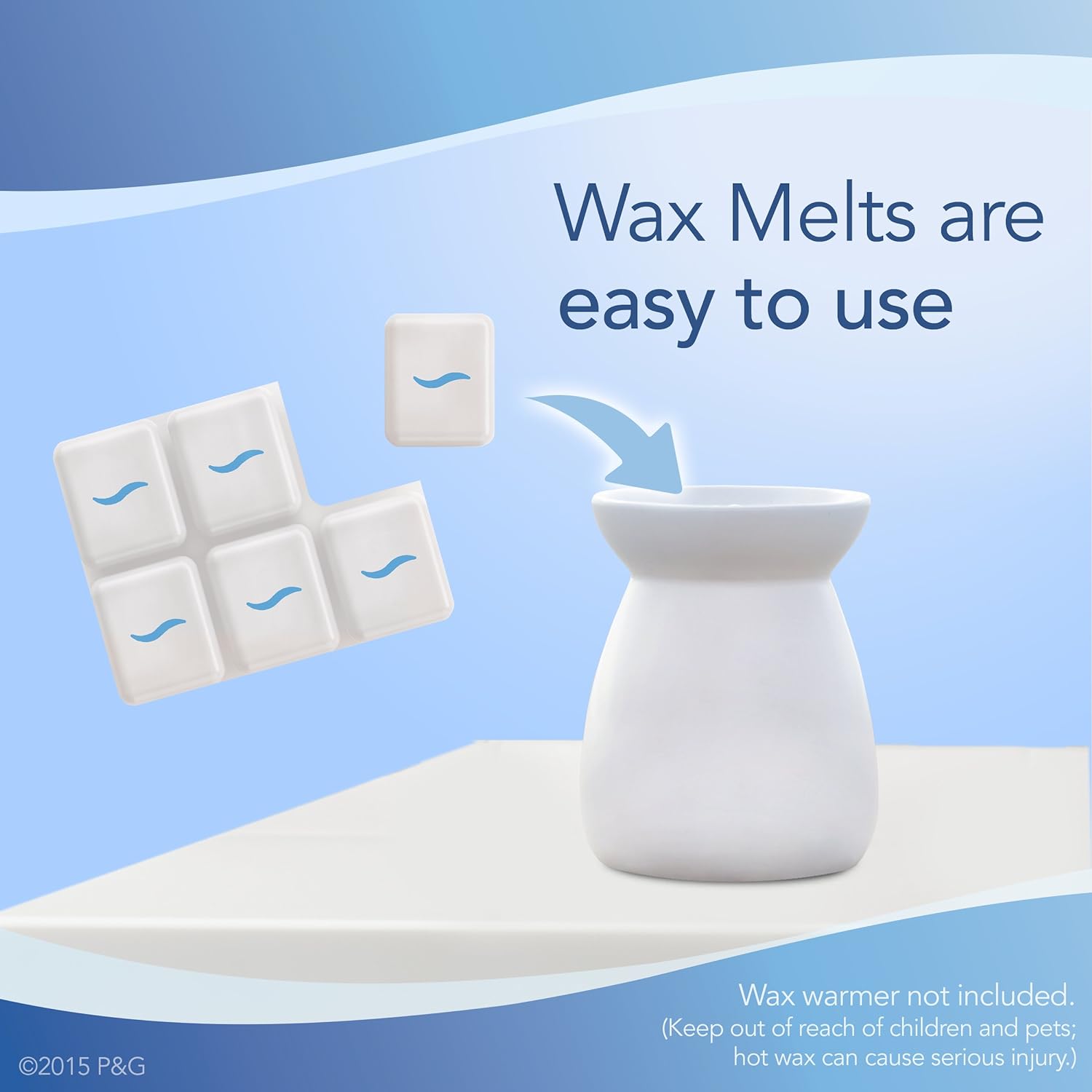 Febreze Wax Melts Gain Original Air Freshener (1 Count, 2.75 Ounce) : Health & Household