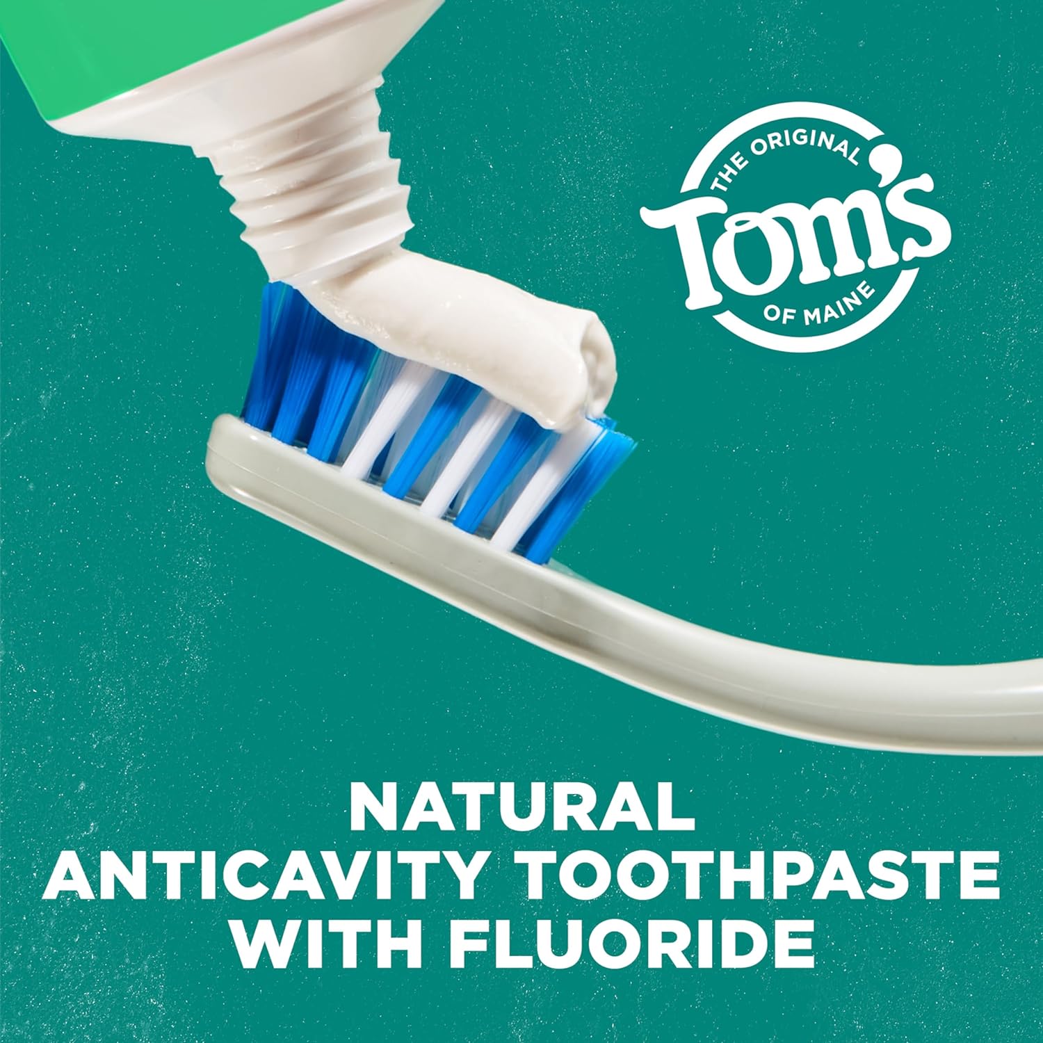 Tom's of Maine Wicked Fresh! Natural Fluoride Anticavity Toothpaste, Cool Peppermint, 3 Pack, 4.0oz : Health & Household