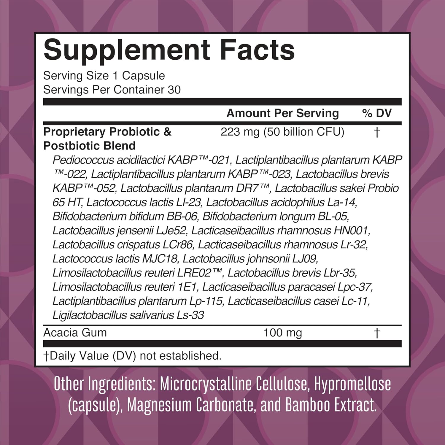 Maryruth Organics 3-In-1 Daily Health 40+ Probiotics For Women | Clinically Tested | Estrogen Supplement For Women | 50 Billion Cfu | Allergen Free | 30 Ct : Health & Household